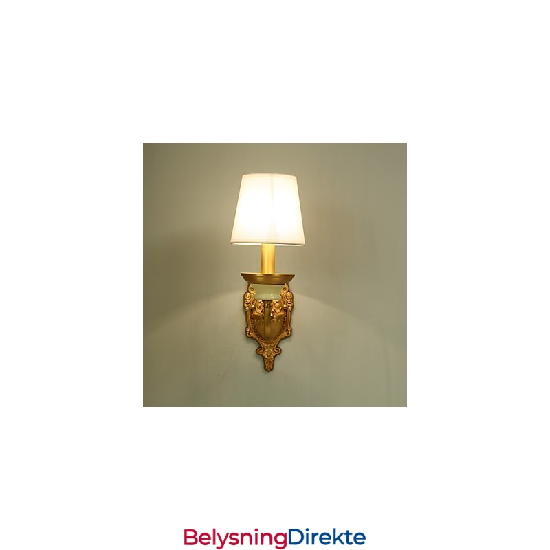 Enkel, Landlig, Tradisjonell, Klassisk Messingfunksjon For Mini-Stil, Opplyst Vegglampe