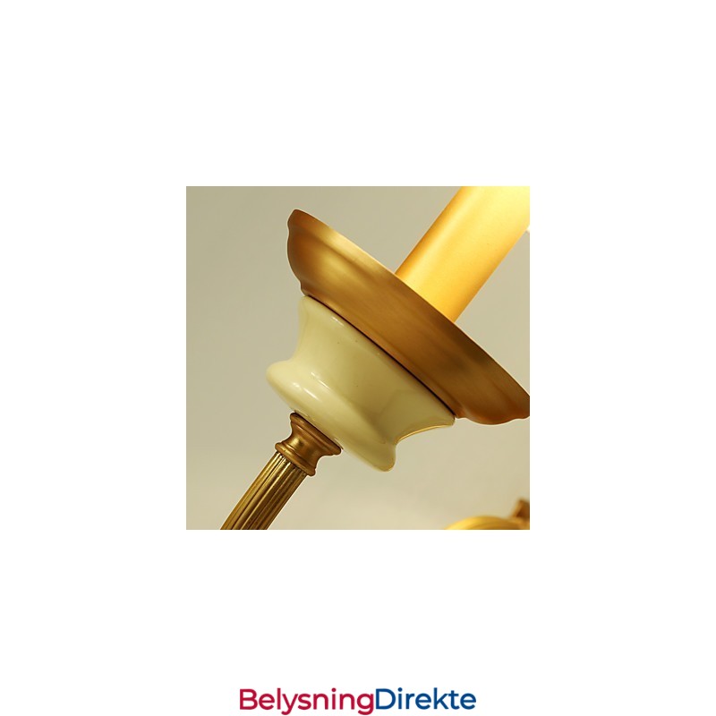 Enkel, Landlig, Tradisjonell, Klassisk Messingfunksjon For Mini-Stil, Opplyst Vegglampe