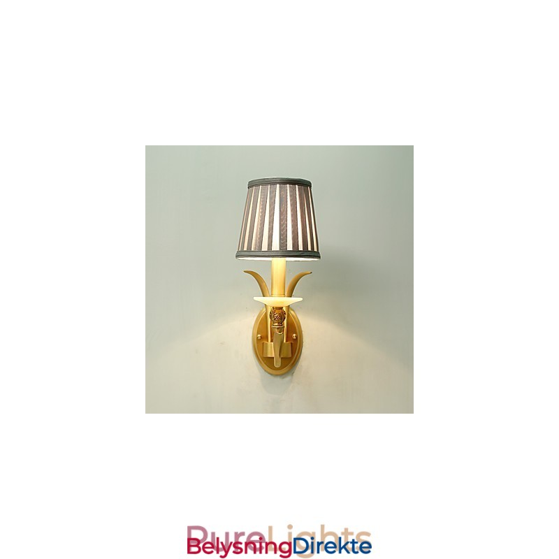 Enkel, Landlig, Tradisjonell, Klassisk Messingfunksjon For Mini-Stil, Opplyst Vegglampe