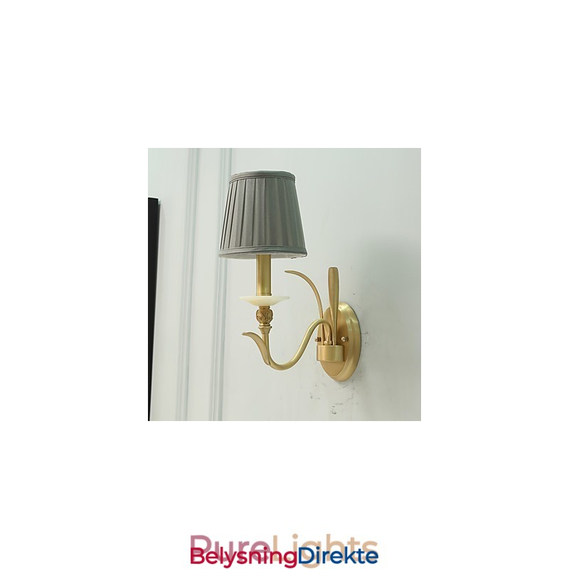 Enkel, Landlig, Tradisjonell, Klassisk Messingfunksjon For Mini-Stil, Opplyst Vegglampe