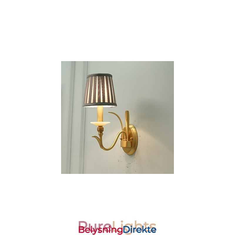 Enkel, Landlig, Tradisjonell, Klassisk Messingfunksjon For Mini-Stil, Opplyst Vegglampe