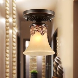 Lysekrone/Anhengslampe/Tradisjonell/Klassisk/Rustikk/Hytte/Vintage/Retro/Lykt/Spisestue