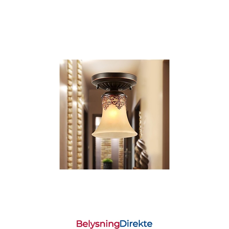 Lysekrone/Anhengslampe/Tradisjonell/Klassisk/Rustikk/Hytte/Vintage/Retro/Lykt/Spisestue