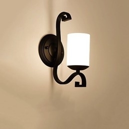 Moderne Samtidsmaleri For Omgivelseslys Vegglampe Med Vegglampe
