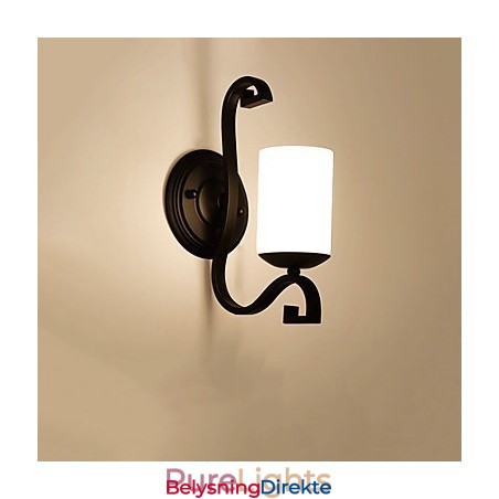 Moderne Samtidsmaleri For Omgivelseslys Vegglampe Med Vegglampe