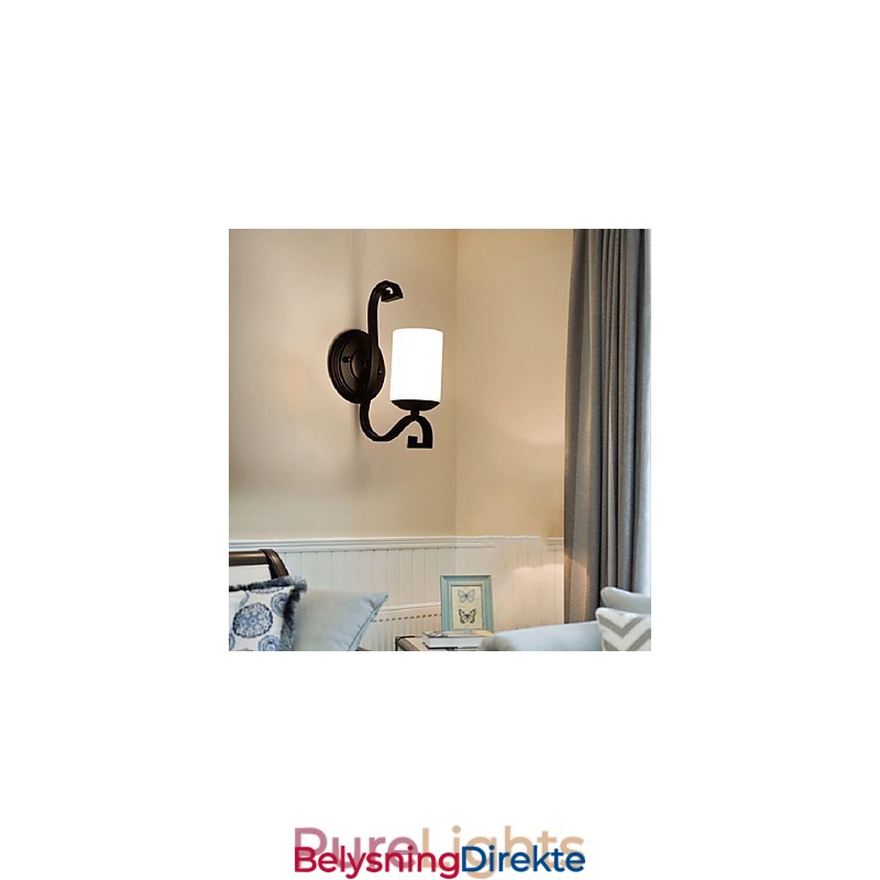 Moderne Samtidsmaleri For Omgivelseslys Vegglampe Med Vegglampe