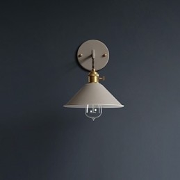 Mini-Størrelse Enkel Industriell Hodepærer Vegglampe Vintage Retro Landsby Metall Vegglampe Lysarmatur Midtgang Vegglampe