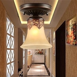 Lysekrone/Anhengslampe/Tradisjonell/Klassisk/Rustikk/Hytte/Vintage/Retro/Lykt/Spisestue