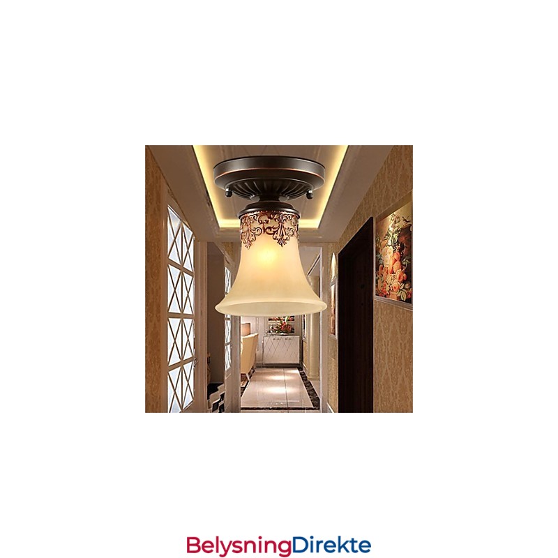 Lysekrone/Anhengslampe/Tradisjonell/Klassisk/Rustikk/Hytte/Vintage/Retro/Lykt/Spisestue