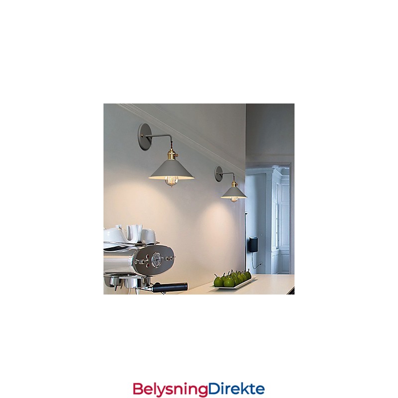 Mini-Størrelse Enkel Industriell Hodepærer Vegglampe Vintage Retro Landsby Metall Vegglampe Lysarmatur Midtgang Vegglampe