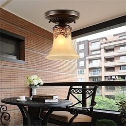 Lysekrone/Anhengslampe/Tradisjonell/Klassisk/Rustikk/Hytte/Vintage/Retro/Lykt/Spisestue