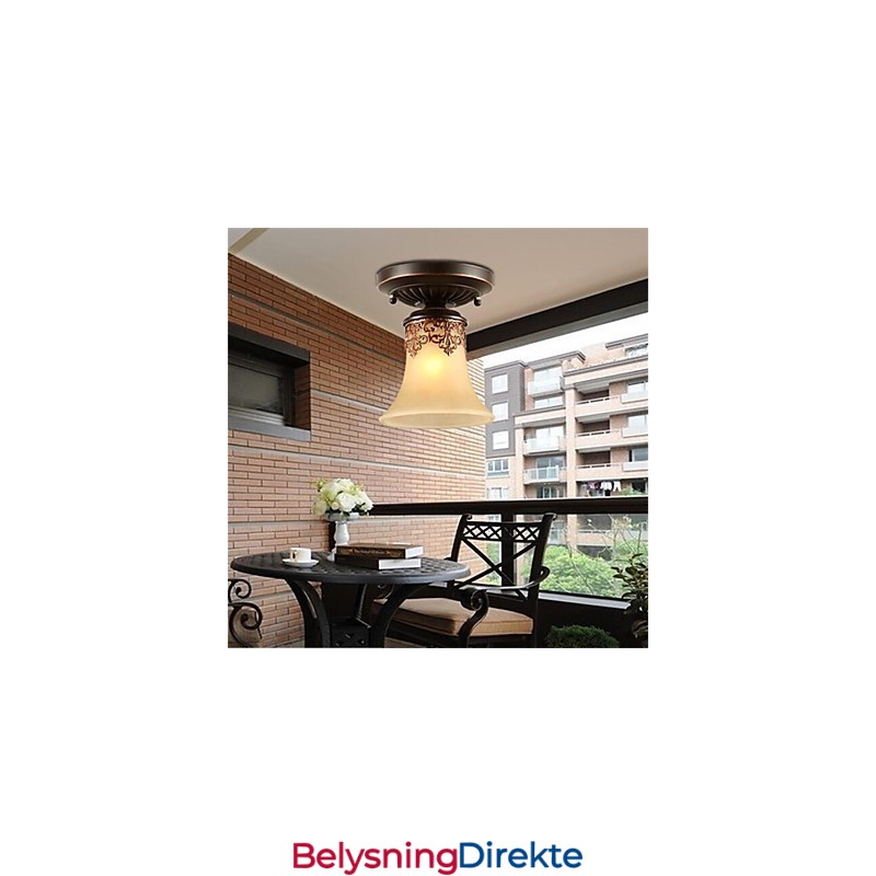 Lysekrone/Anhengslampe/Tradisjonell/Klassisk/Rustikk/Hytte/Vintage/Retro/Lykt/Spisestue