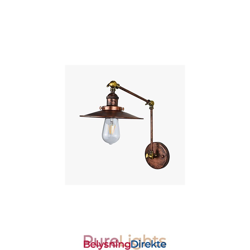 Vegglampe Vegglampe Jern Vegglampe Retro Vintage Moderne Eksklusiv Bar Vest Restaurant Kaffebar