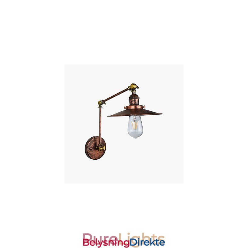 Vegglampe Vegglampe Jern Vegglampe Retro Vintage Moderne Eksklusiv Bar Vest Restaurant Kaffebar