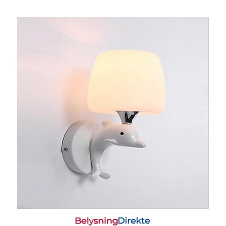 Moderne Samtidsstil Andre Funksjoner Opplyst Vegglampe Vegglampe