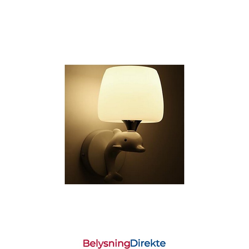 Moderne Samtidsstil Andre Funksjoner Opplyst Vegglampe Vegglampe