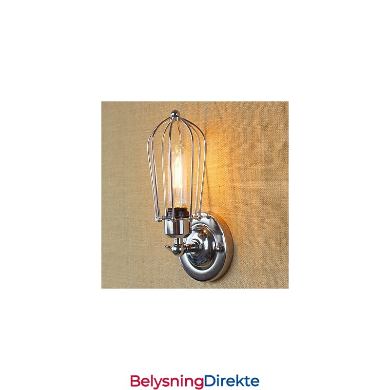 Enkel Vintage Landlig Retro Galvanisert Funksjon For Mini-Stil Omgivende Lys Vegglampetter