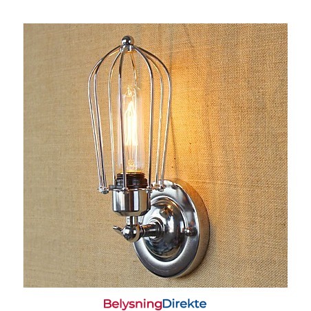 Enkel Vintage Landlig Retro Galvanisert Funksjon For Mini-Stil Omgivende Lys Vegglampetter