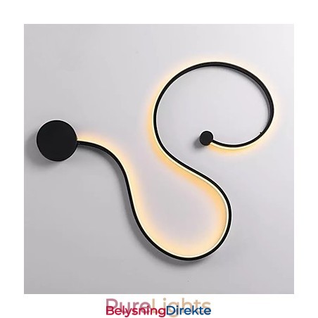 Moderne Samtidskunst Moderne Samtidsmaleri Funksjon For Omgivende Lys Vegglampetter