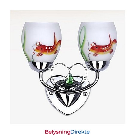 Enkel Annen Funksjon For Krystallklar Omgivelseslys Vegglampe