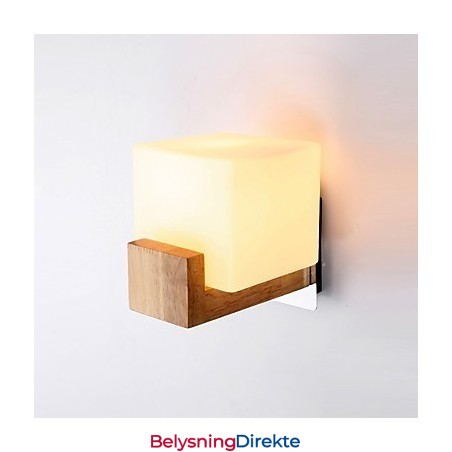 Enkel, Nyskapende Landlig Funksjon For Øyebeskyttelse Omgivelseslys Vegglampe Vegglampe Enkel Nattbordslampe Til Soverommet