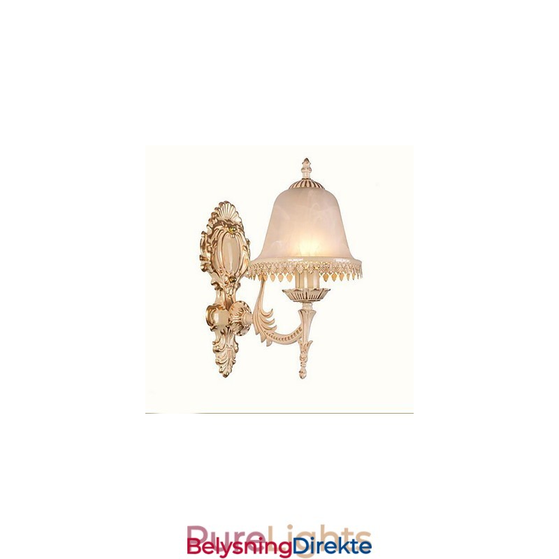 Vintage Galvanisert Downlight Vegglampe