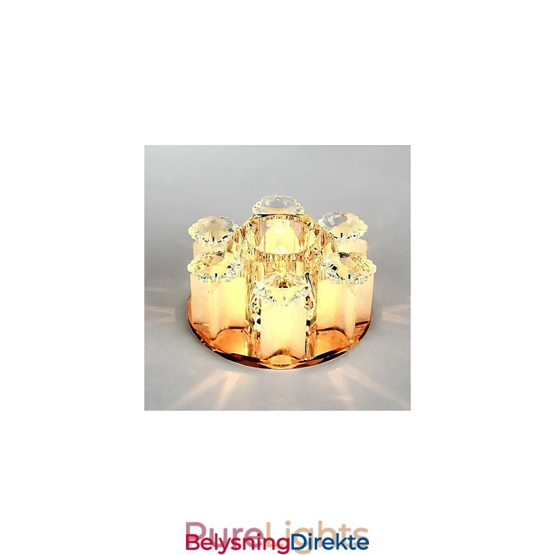 Krystalllampe Smd Creativetube Spotlight Absorber Kuppellys