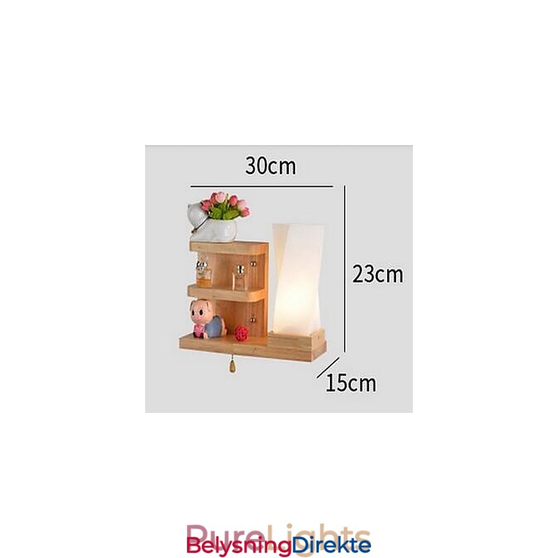 Moderne Samtidsstil Andre Funksjoner Opplyst Vegglampe Vegglampe