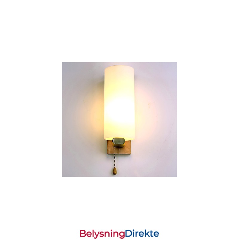 Nyhet Landlig Funksjon For Mini-Stil Øyebeskyttelse Omgivelseslys Vegglampe Vegglampe Tømmertre Nattbordslampe Til Soverom