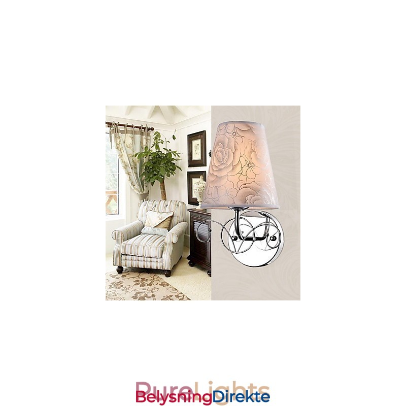 Moderne Samtids Galvanisert Opplyst Vegglampe Vegglampe