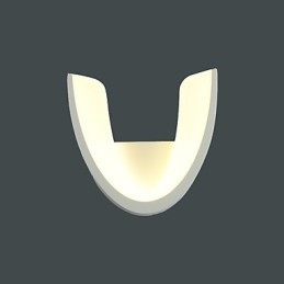 Moderne Samtidsmaleri For Omgivelseslys Vegglampe Med Vegglampe