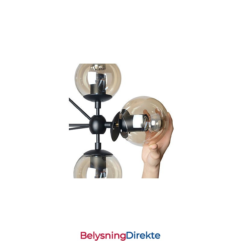 Lysekrone Retro Stue Utendørs Garasje Metall