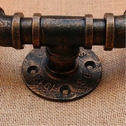 Nostalgi Enkel Vannrør Dekorativ Liten Vegglampe Vegglampe