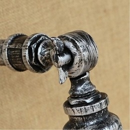 Industriell Stil Nordisk Vannrørsvegglampe Vegglampe Sølv