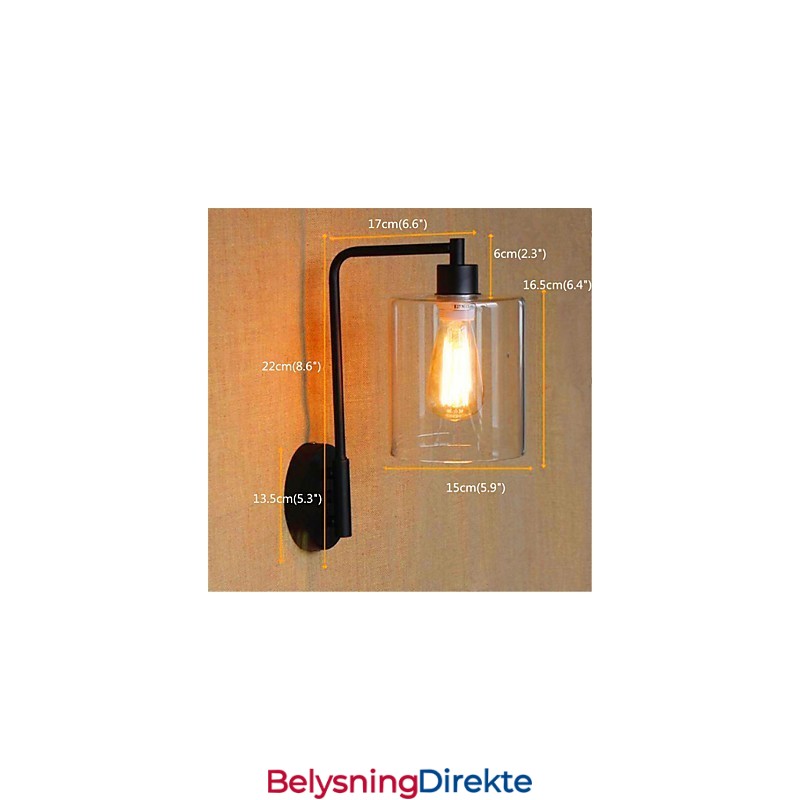 Rustic Lodge Country Black Oxide Finish-Funksjon For Omgivelseslys I Svingarm