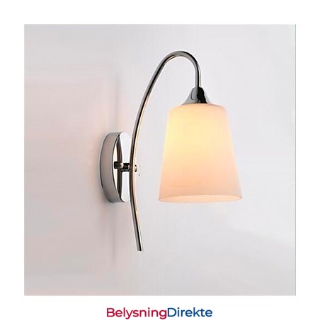 Moderne Minimalistisk Glass Nattbordslampe Til Hotellrom