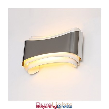 Integrert Moderne, Samtidskunstnerisk Kromfunksjon For Omgivelseslys Vegglampe Vegglampe