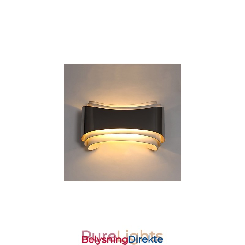 Integrert Moderne, Samtidskunstnerisk Kromfunksjon For Omgivelseslys Vegglampe Vegglampe