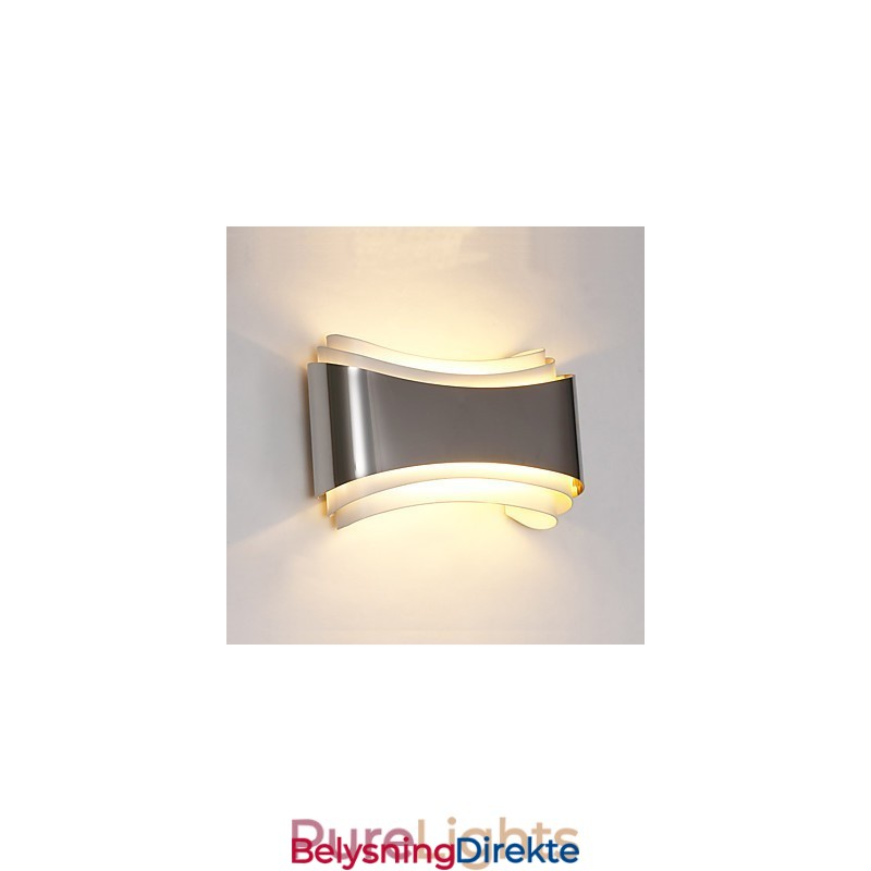 Integrert Moderne, Samtidskunstnerisk Kromfunksjon For Omgivelseslys Vegglampe Vegglampe