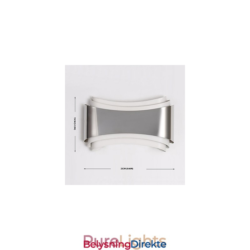 Integrert Moderne, Samtidskunstnerisk Kromfunksjon For Omgivelseslys Vegglampe Vegglampe