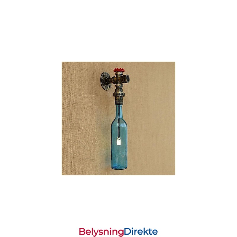 Veggbryter Med Vannrørflaskevegglampe