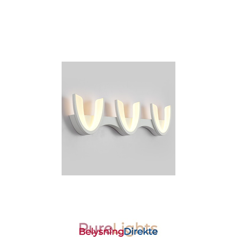 Moderne Samtidsmaleri For Omgivelseslys Vegglampe Med Vegglampe