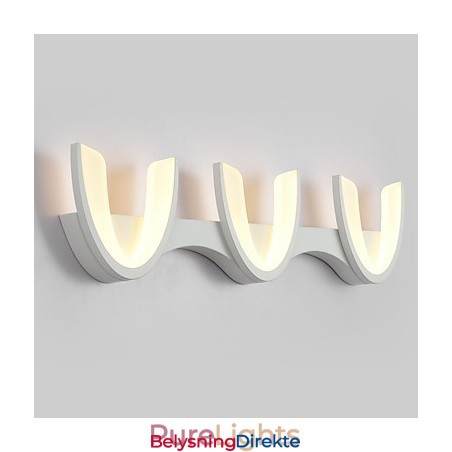 Moderne Samtidsmaleri For Omgivelseslys Vegglampe Med Vegglampe