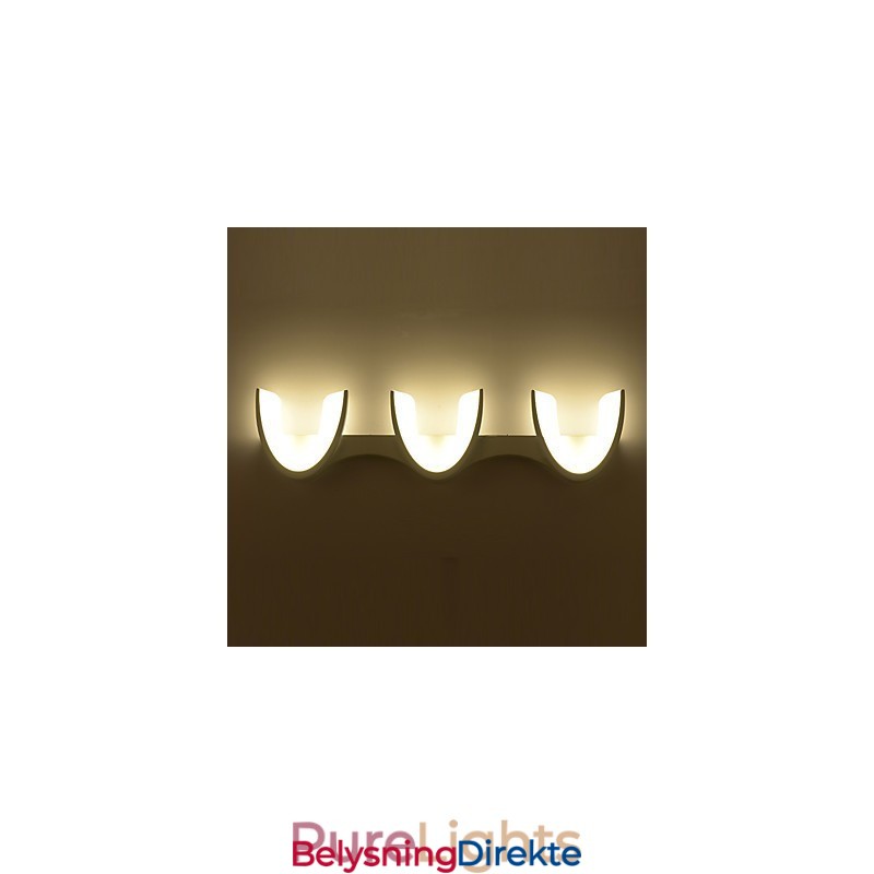 Moderne Samtidsmaleri For Omgivelseslys Vegglampe Med Vegglampe