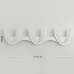 Moderne Samtidsmaleri For Omgivelseslys Vegglampe Med Vegglampe