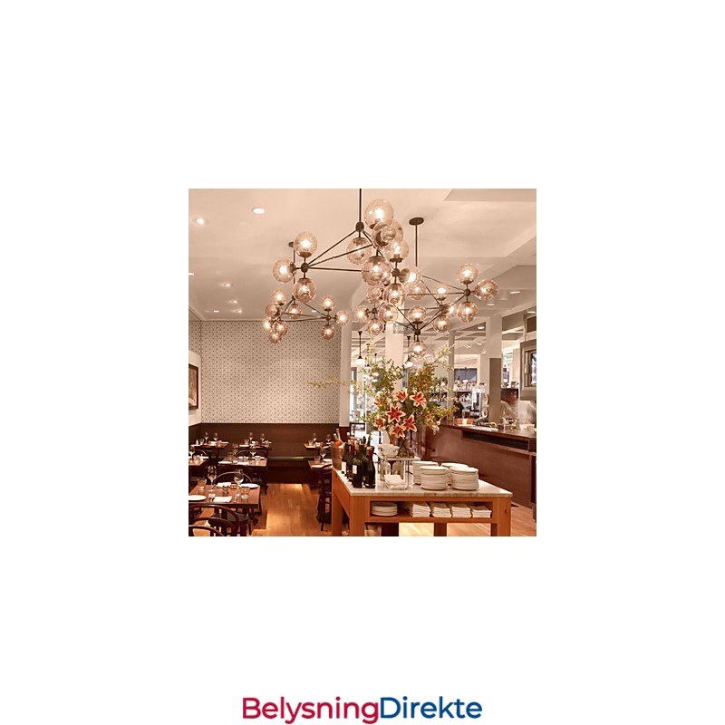 Lysekrone Retro Stue Utendørs Garasje Metall