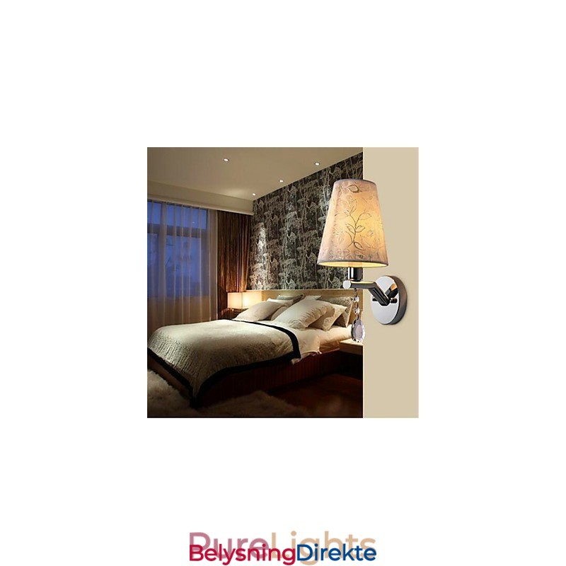 Moderne, Samtidsmønster I Sølv For Krystall, Omgivelseslys, Vegglampe