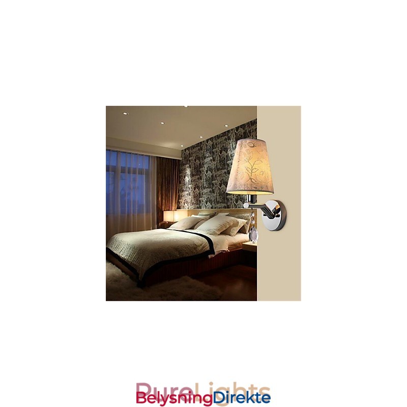 Moderne, Samtidsmønster I Sølv For Krystall, Omgivelseslys, Vegglampe