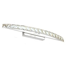 Moderne Krystallveggbelysning På Badet