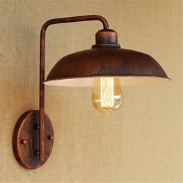 Kreativ Retro Moderne Populær Moderne Soverom Nattbord Hotell Enkel Jernlampe